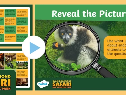Twinkl x Blair Drummond Safari Park Educational Resource