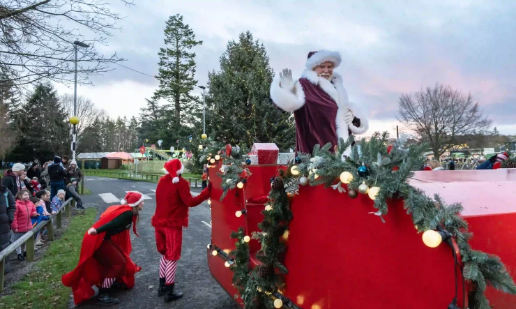 Santa at Blair Drummond Safari Park