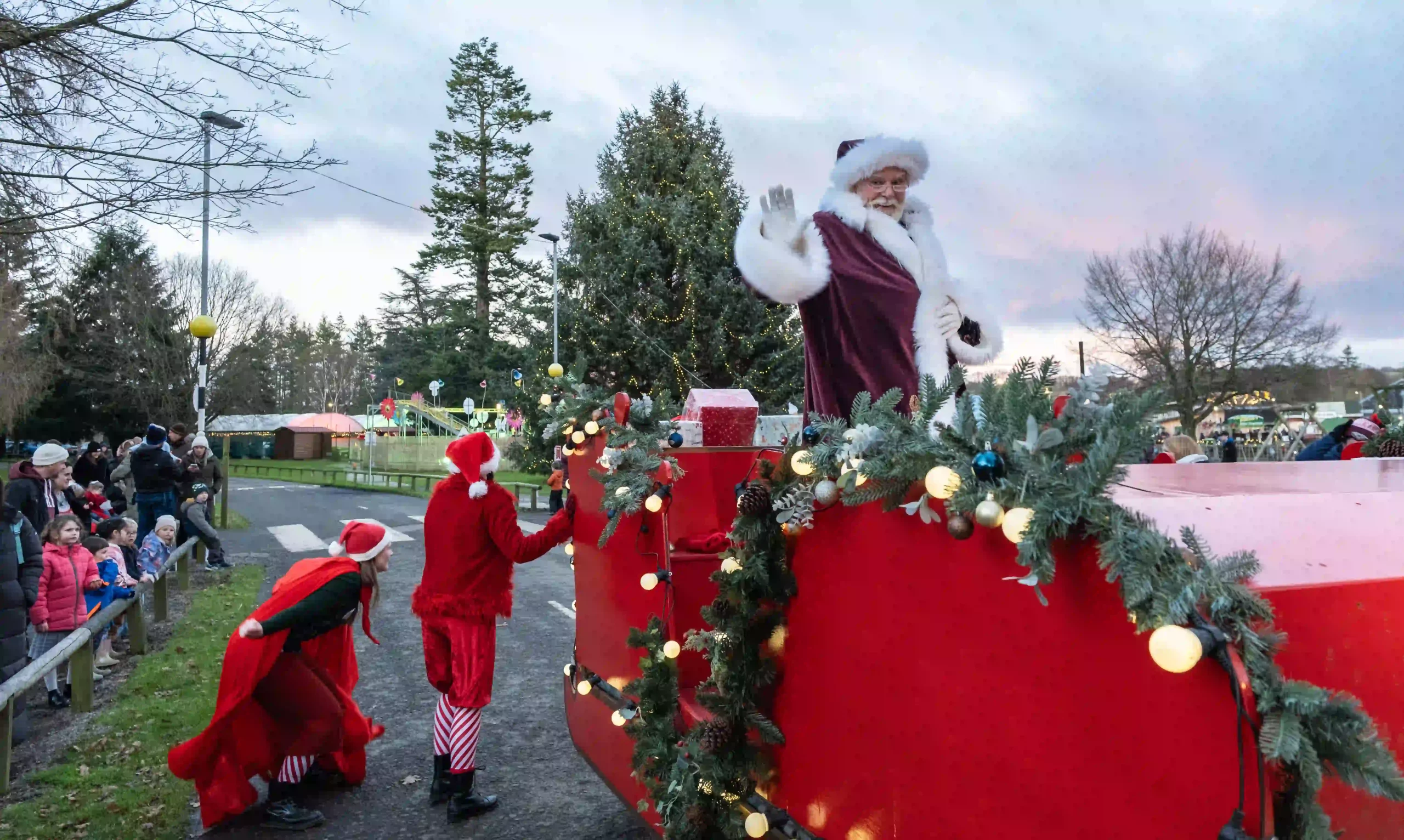 Santa at Blair Drummond Safari Park