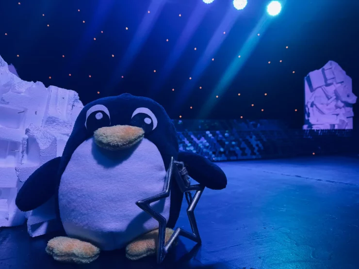 'The Penguin that Found a Star' at Blair Drummond Safari Park